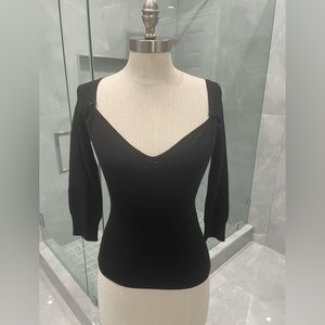 DOLCE & GABBANA BLACK TOP EU SIZE 42
